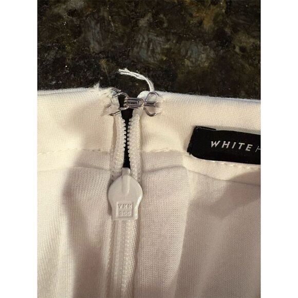 White House Black Market Women's Cream Pencil Skirt Standard Size 8 Workwear - Picture 9 of 9